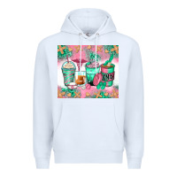 White certified nursing assistant coffee cups Premium Hoodie - Zillion Design Studio