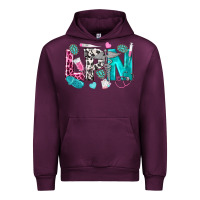 Mauve Wine lpn Urban Hoodie - texasbilliewilder