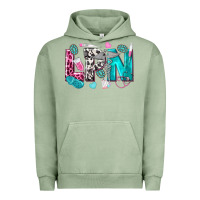 Pigment Oil Green lpn Urban Hoodie - texasbilliewilder