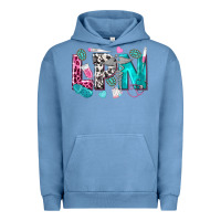 Pigment Pebble Blue lpn Urban Hoodie - texasbilliewilder