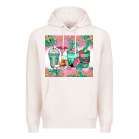 Pale Pink certified medical assistant coffee cups Premium Hoodie - Zillion Design Studio