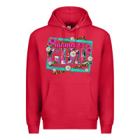 Cardinal mamas girl Premium Hoodie - texasbilliewilder