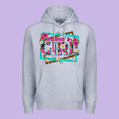 Mamas Girl Premium Hoodie Designed By Texasbilliewilder