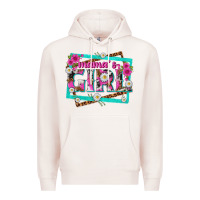 Pale Pink mamas girl Premium Hoodie - texasbilliewilder