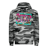 Slate Camo mamas girl Premium Hoodie - texasbilliewilder