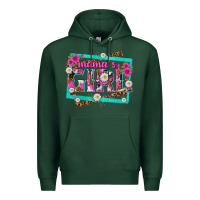 Sports Green mamas girl Premium Hoodie - texasbilliewilder