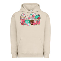 Pigment French Oak nurse coffee cups Urban Hoodie - texasbilliewilder