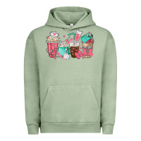 Pigment Oil Green nurse coffee cups Urban Hoodie - texasbilliewilder