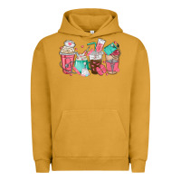 Pigment Peanut Butter nurse coffee cups Urban Hoodie - texasbilliewilder