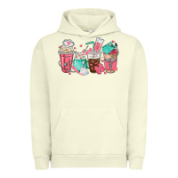 Pigment Pistachio nurse coffee cups Urban Hoodie - texasbilliewilder