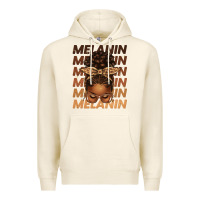 Tofu melanin afro messy bun Premium Hoodie - texasbilliewilder