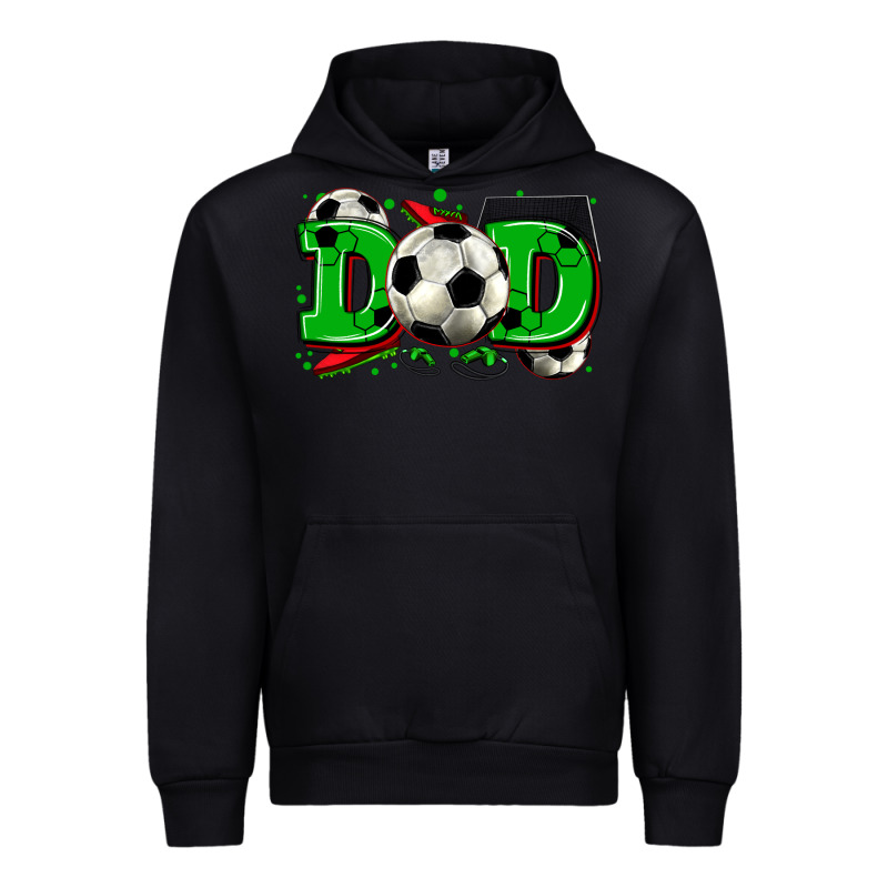 Dad Soccer Urban Hoodie by Zillion Design Studio | Teevron
