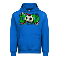 Cobalt dad soccer Urban Hoodie - Zillion Design Studio