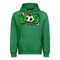 Emerald dad soccer Urban Hoodie - Zillion Design Studio