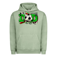 Pigment Oil Green dad soccer Urban Hoodie - Zillion Design Studio