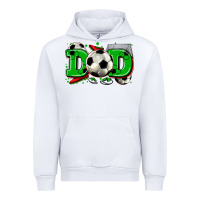White dad soccer Urban Hoodie - Zillion Design Studio