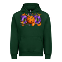 Forest Green dad basketball Urban Hoodie - Zillion Design Studio