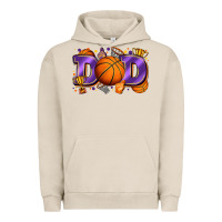 Pigment French Oak dad basketball Urban Hoodie - Zillion Design Studio