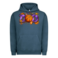 Pigment Midnight Navy dad basketball Urban Hoodie - Zillion Design Studio