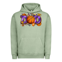 Pigment Oil Green dad basketball Urban Hoodie - Zillion Design Studio
