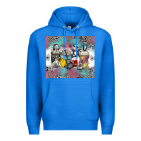 True Royal cartoon characters coffee cups Premium Hoodie - Zillion Design Studio