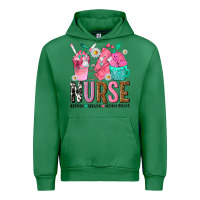 Emerald nurse coffee scrubs rubber gloves Urban Hoodie - texasbilliewilder