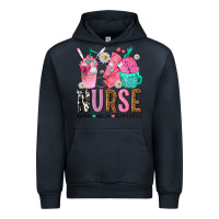 Navy nurse coffee scrubs rubber gloves Urban Hoodie - texasbilliewilder