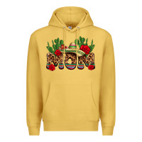 Antique Gold mexican mom Premium Hoodie - texasbilliewilder