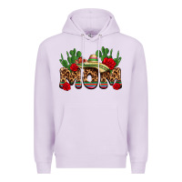 Lilac mexican mom Premium Hoodie - texasbilliewilder