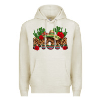 Oatmeal Heather mexican mom Premium Hoodie - texasbilliewilder