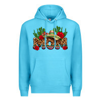 Ocean Blue mexican mom Premium Hoodie - texasbilliewilder