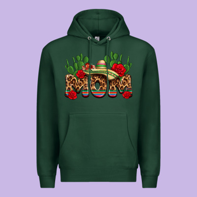 Mexican Mom Premium Hoodie Designed By Texasbilliewilder