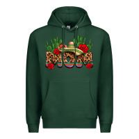 Sports Green mexican mom Premium Hoodie - texasbilliewilder