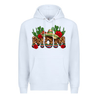 White mexican mom Premium Hoodie - texasbilliewilder