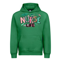Emerald nurse life Urban Hoodie - texasbilliewilder