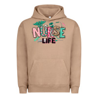 Pigment Burro nurse life Urban Hoodie - texasbilliewilder
