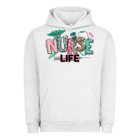 Pigment Lunar Rock nurse life Urban Hoodie - texasbilliewilder