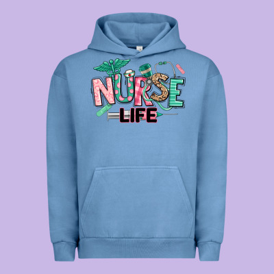 Nurse Life Urban Hoodie Designed By Texasbilliewilder