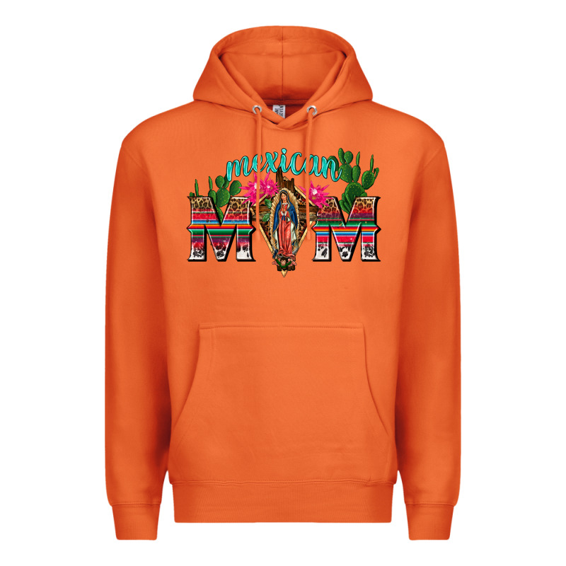 Mexican Mom With Cactus Premium Hoodie by texasbilliewilder | Teevron