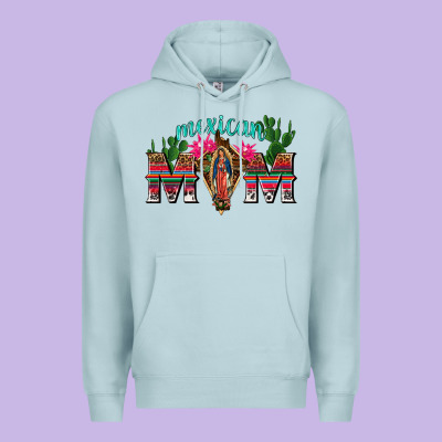 Mexican Mom With Cactus Premium Hoodie Designed By Texasbilliewilder