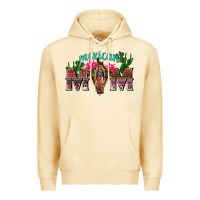 Pina Colada mexican mom with cactus Premium Hoodie - texasbilliewilder