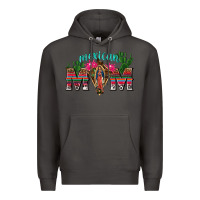 Smoke mexican mom with cactus Premium Hoodie - texasbilliewilder