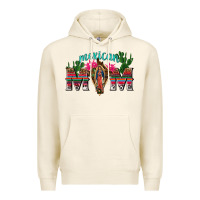 Tofu mexican mom with cactus Premium Hoodie - texasbilliewilder