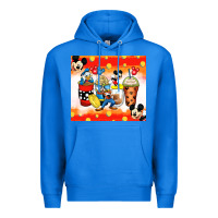 True Royal cartoon characters coffee cups Premium Hoodie - Zillion Design Studio