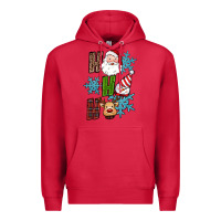 Cardinal ho ho ho christmas Premium Hoodie - RanaPortraitStore