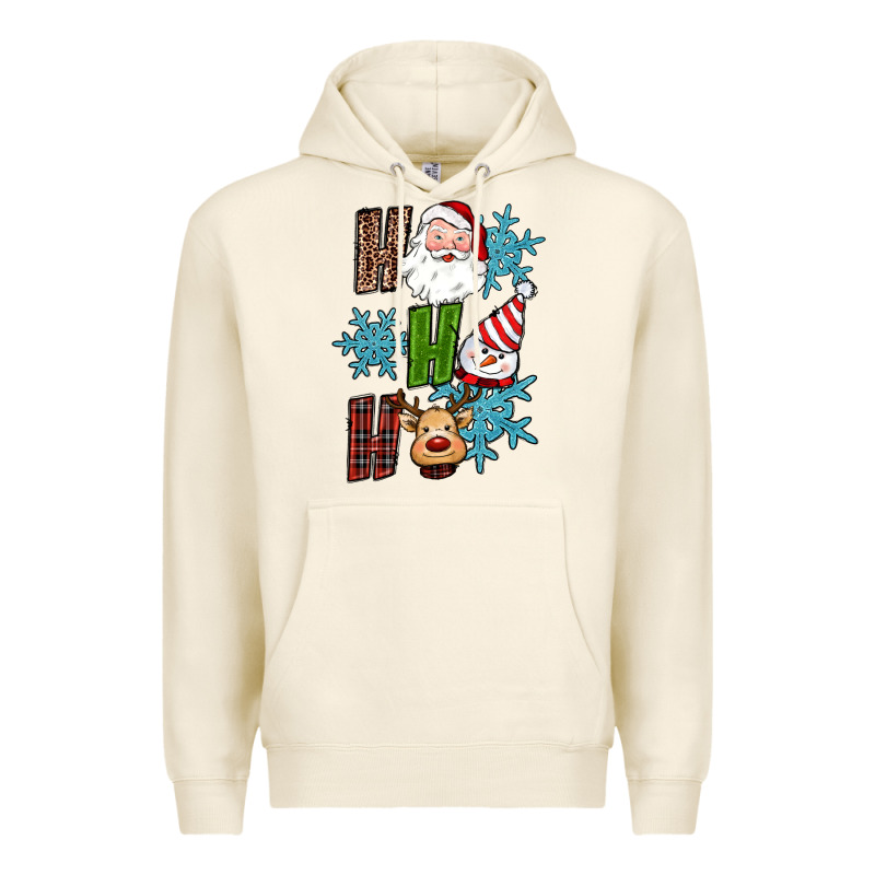 Ho Ho Ho Christmas Premium Hoodie by RanaPortraitStore | Teevron