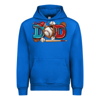 Cobalt dad baseball Urban Hoodie - Zillion Design Studio