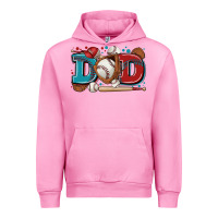 Fuchsia Pink dad baseball Urban Hoodie - Zillion Design Studio