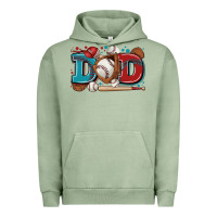 Pigment Oil Green dad baseball Urban Hoodie - Zillion Design Studio