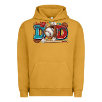 Pigment Peanut Butter dad baseball Urban Hoodie - Zillion Design Studio